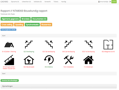 Bouwkundige keuring rapport software